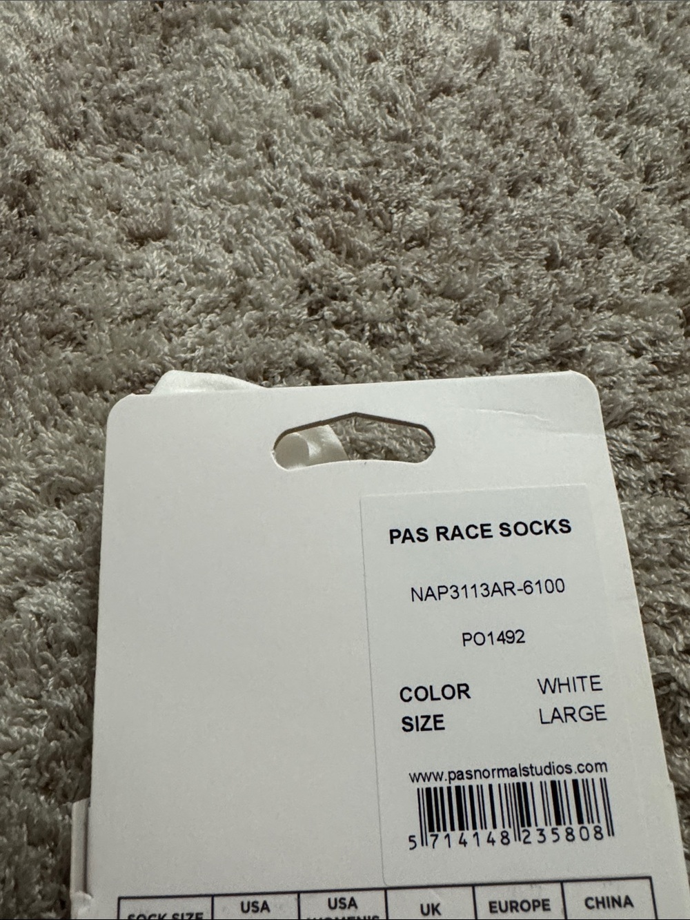 PAS NORMAL STUDIOS
PAS NORMAL STUDIOS RACE SOCKS - Picture 3 of 3